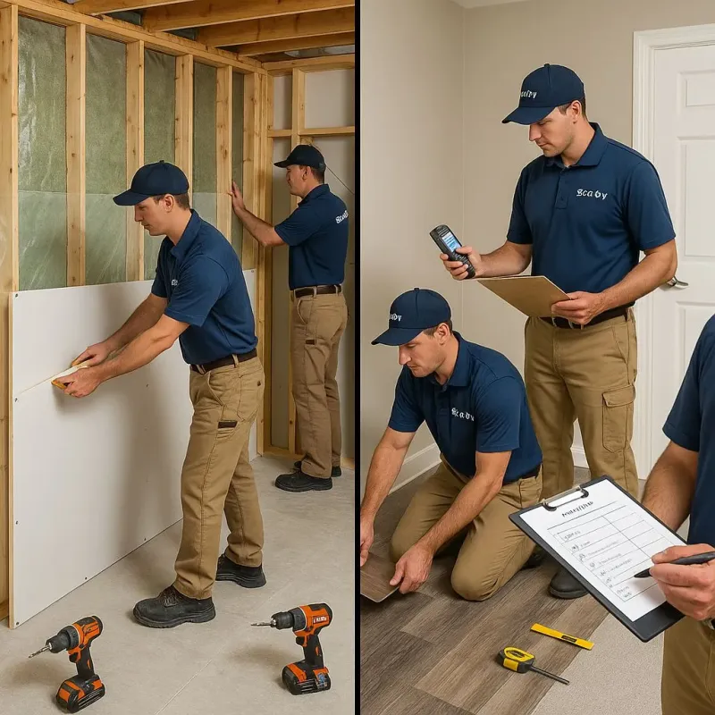 Repairs and Reconstruction process in Old Tappan, NJ
