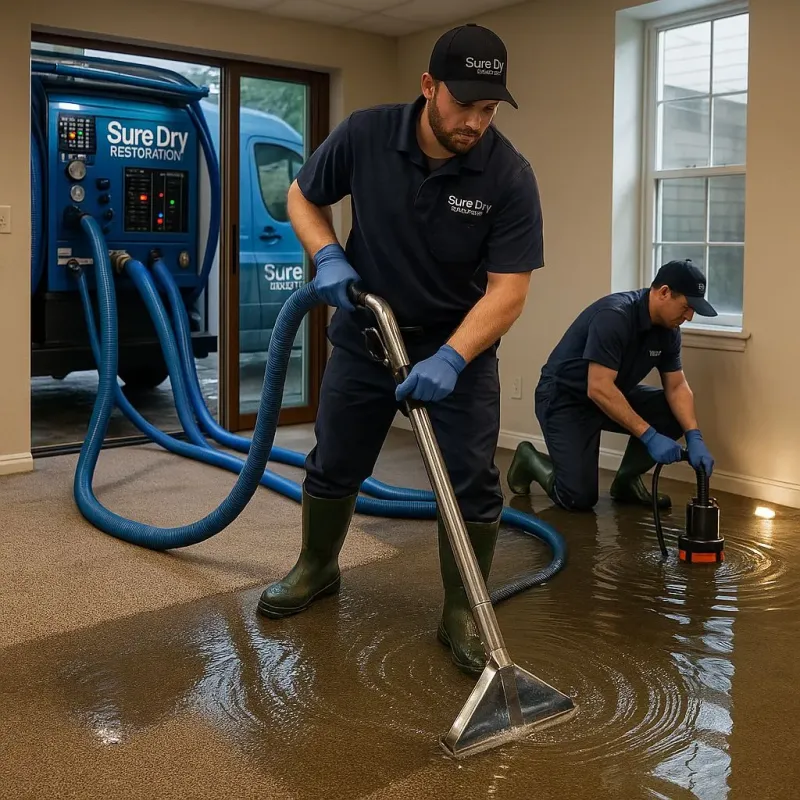 Water Extraction and Removal process in Old Tappan, NJ